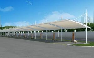 保亭膜结构停车棚